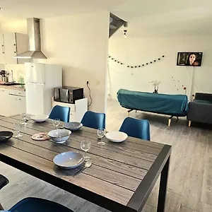 Appartement Duplex T3 Jacuzzi Salle De Sport Le Tribord, Saint-Méloir-des-Ondes